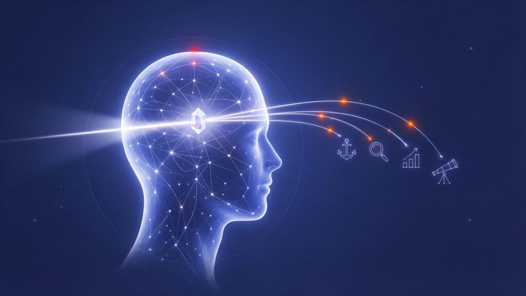Bias cognitivi: ancoraggio, bias di conferma, effetto Dunning-Kruger, bias dell’ottimismo